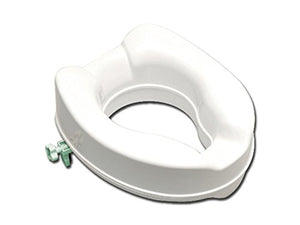 Rialzo WC, 10 cm, alzawater anatomico con sistema di fissaggio laterale,... - Ilgrandebazar