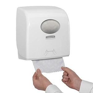 AQUARIUS* SLIMROLL* Dispenser di asciugamani a rotolo 7955 - Bianco - Ilgrandebazar