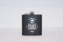 Carica l&#39;immagine nel visualizzatore di Gallery, Fiaschetta da regalo 150 ml con scritta “Peaky Blinders” perfetta per... - Ilgrandebazar