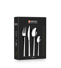 Carica l&#39;immagine nel visualizzatore di Gallery, Monix Siena Set con Coltello per lombata, Acciaio Inox, Grigio, 8.5x14.5x24...