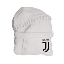 Carica l&#39;immagine nel visualizzatore di Gallery, NUOVO LOGO ACCAPPATOIO CON CAPPUCCIO UFFICIALE FC JUVENTUS ANNI 6 8 10 12 14... - Ilgrandebazar