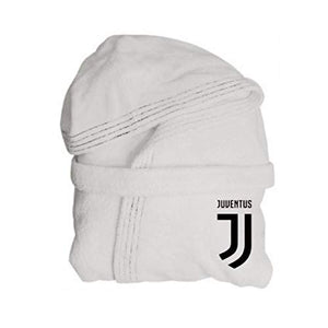 NUOVO LOGO ACCAPPATOIO CON CAPPUCCIO UFFICIALE FC JUVENTUS ANNI 6 8 10 12 14... - Ilgrandebazar