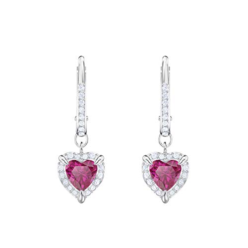 Swarovski Orecchini One, Cristallo Rosso, Rodiati, da Donna - Ilgrandebazar