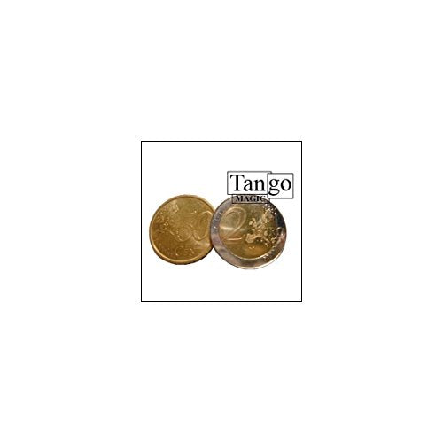 Euro Copper And Silver Coin (2e and 50c w/DVD)(E0054)Tango-Trick - Ilgrandebazar