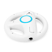 Carica l&#39;immagine nel visualizzatore di Gallery, MPTECK @ 2x Volanti Volante Da Corsa del controller Per Nintendo Wii Remote...