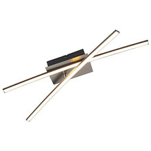Carica l&#39;immagine nel visualizzatore di Gallery, Plafoniera LED da soffitto, integrati luce calda 3000K, 1200Lm, lungo...