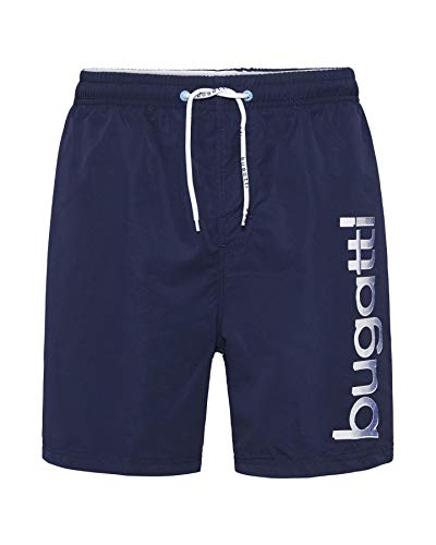 Bugatti - Pantaloncini da uomo spiaggia in blu, turchese e XXL, Blu Marino