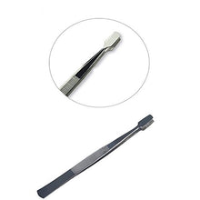 Carica l&#39;immagine nel visualizzatore di Gallery, Stamp Tweezers, 2pcs Tweezers Philately Stamps Collector Tools (Silver)