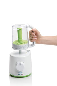 Philips Avent SCF870/20 EasyPappa - Cuocipappa Multifunzione 2 in 1, BLANCO - Ilgrandebazar