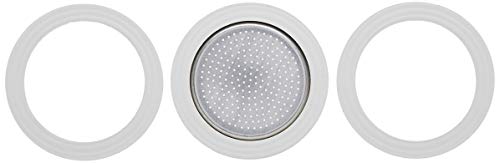 Bialetti 0800001 3 Guarnizioni e 1 Piastrina, 1 Tazza, multi