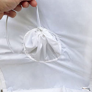120x240CM Guarnizione Universale per Porte Finestre per Condizionatore Portatile Modello 2022 con Chiusura a Sacco Ferma Tubo – per Tutti Climatizzatori Mobili, Facile da Montare