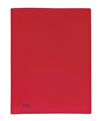 Favorit 100460262 Portalistino con 30 Buste Formato Interno 22x30 cm, Rosso - Ilgrandebazar