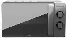 Carica l'immagine nel visualizzatore di Gallery, Cecotec - Microonde nero, 20 L, 6 livelli, tecnologia 3DWave, 700 W, effetto specchio, rivestimento Ready2Clean per una pulizia facile (Gray Mirror)