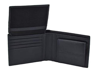 TRUSSARDI Portafoglio Classico Uomo In Vera Portamonete e Finestra, Blu
