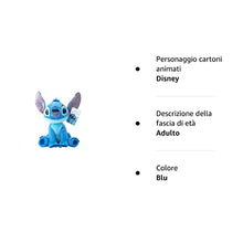 Carica l'immagine nel visualizzatore di Gallery, Generic Disney, STITCH PELUCHE CON SUONO 30cm DCL9274
