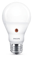 Carica l&#39;immagine nel visualizzatore di Gallery, Philips Lampadina LED Goccia 60 W, Sensore Crepuscolare, Attacco E27, 4000K,... - Ilgrandebazar
