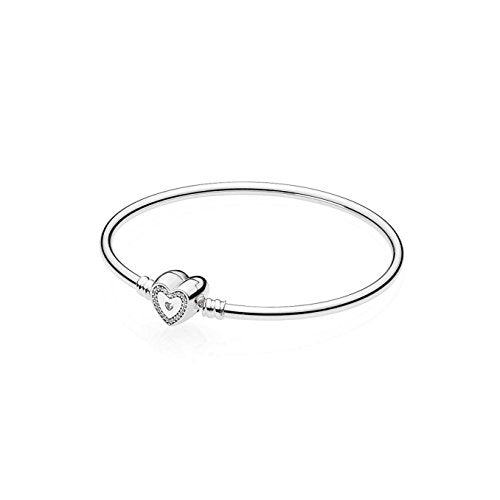 Pandora braccialetto con cuore Chiusura 590729 CZ - Ilgrandebazar