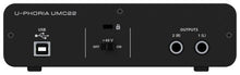 Carica l&#39;immagine nel visualizzatore di Gallery, Behringer U-PHORIA UMC22 interfaccia audio 2x2 USB con PREAMP Microfonico - Ilgrandebazar