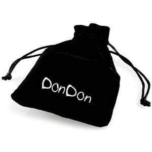 DonDon, rosario da uomo, in acciaio inox, 62 cm, pratico sacchetto di...