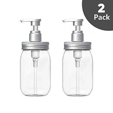 Carica l'immagine nel visualizzatore di Gallery, Luvan Dispenser di Sapone 16 Once,Realizzato in Materiale Sicuro, Argento