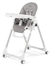 Carica l&#39;immagine nel visualizzatore di Gallery, Peg Perego Seggiolone Prima Pappa Follow Me, Altezza 125 cm, Grigio (Ice) Ice