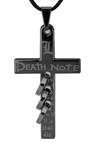 KIRALOVE Collana - Death Note - Croce - Elle - L - Kira - Cosplay - Anime -... - Ilgrandebazar