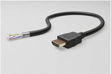 Carica l&#39;immagine nel visualizzatore di Gallery, Goobay 69122 Cavo HDMI Standard con Ethernet, Dorato, Nero, 0.5m Lunghezza...