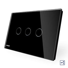 Carica l&#39;immagine nel visualizzatore di Gallery, LIVOLO Interruttore della Luce con Indicatore LED Touch Switch Nero