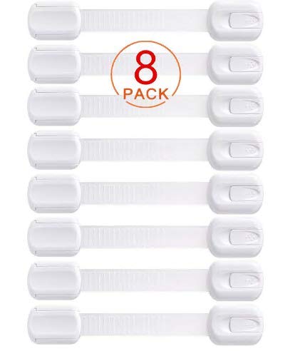 [8 Pezzi] Bambino Chiusure di Sicurezza Armadio, LifenC Serrature di...