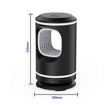 Carica l'immagine nel visualizzatore di Gallery, Lampada Antizanzare Elettrica, USB Lampada Antizanzare, Elettrico Trappola Lampade Repellente Zanzare Anti Insetti per Casa,Adatto a Soggiorno, Camera da Letto, Cucina, Balcone(Nero)