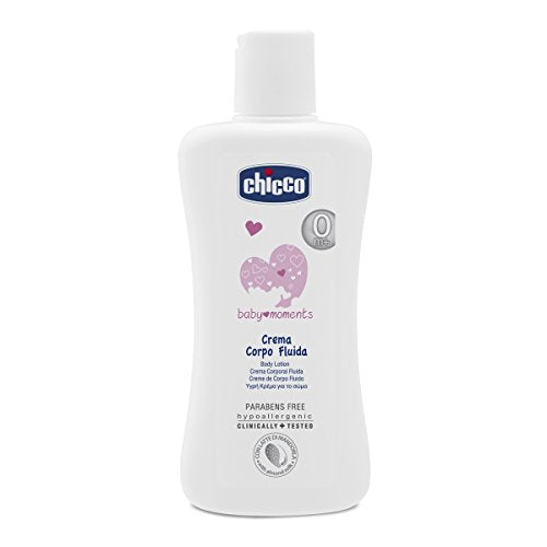 Chicco Baby Moments Crema Corpo Fluida, 200 ml 200 - Ilgrandebazar