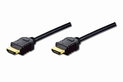 Digitus AK330114020S Cavo HDMI 3D con Ethernet, Doppia Schermatura, 2 m