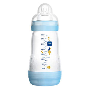 MAM FB0503B Biberon anticoliche autosterilizzante, 260 ml, 3 pezzi, Assortiti - Ilgrandebazar