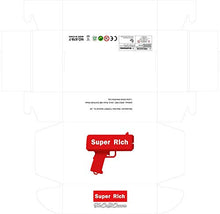 Carica l&#39;immagine nel visualizzatore di Gallery, ValueTalks Pistola spara Soldi Money Gun Giocattolo rosso - Ilgrandebazar