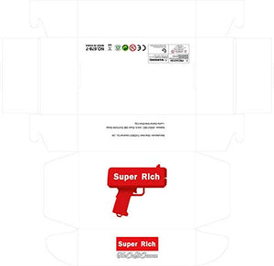 ValueTalks Pistola spara Soldi Money Gun Giocattolo rosso - Ilgrandebazar