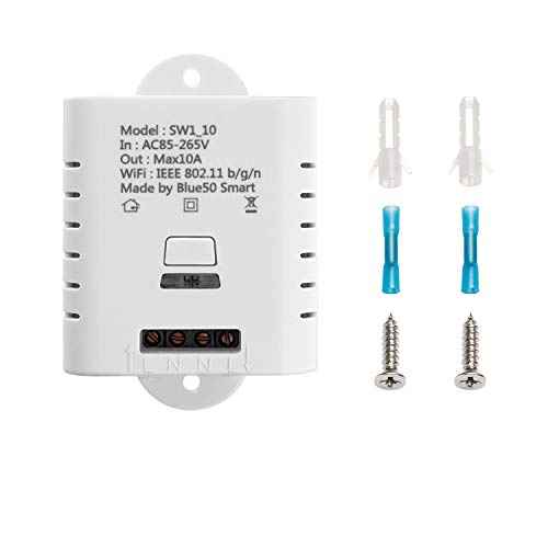 WiFi Smart Switch, VIBIRIT Wireless per Alexa Goggle Home 10A - Ilgrandebazar