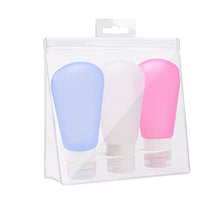 Carica l'immagine nel visualizzatore di Gallery, flintronic Bottiglie da Viaggio in Silicone,3 Pcs TSA Approvato Viaggio...