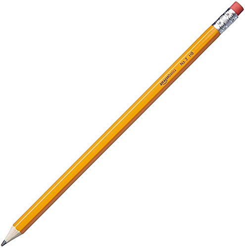 AmazonBasics - Matite pre-temperate in legno #2 HB, Confezione da 30 pezzi - Ilgrandebazar