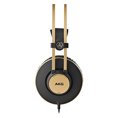 AKG K92 - Cuffia Chiusa, Colore: Nero opaco/Oro - Ilgrandebazar
