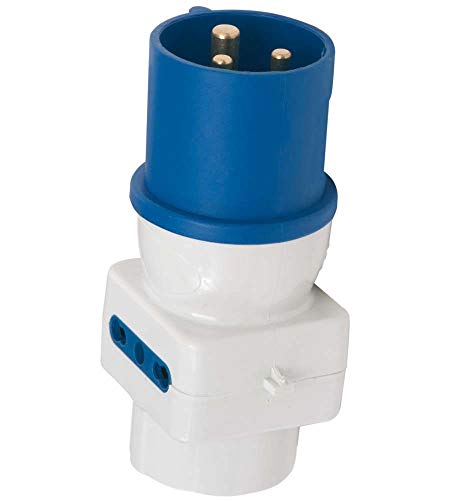 Adattatore Cee 3 Poli 16A/230V con Spina [Classe di efficienza...