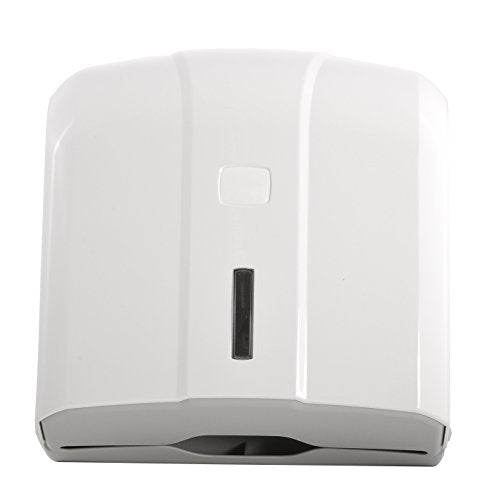 Semy St-5000 Dispenser per Asciugamani Piegati a Z/C, in Plastica, Bianco - Ilgrandebazar