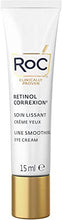 Carica l'immagine nel visualizzatore di Gallery, RoC - Retinol Correxion Levigatura delle Linee Crema Contorno Occhi - Riduce Visibilmente Gonfiori e Occhiaie - Antirughe e Antieta - 15 ml