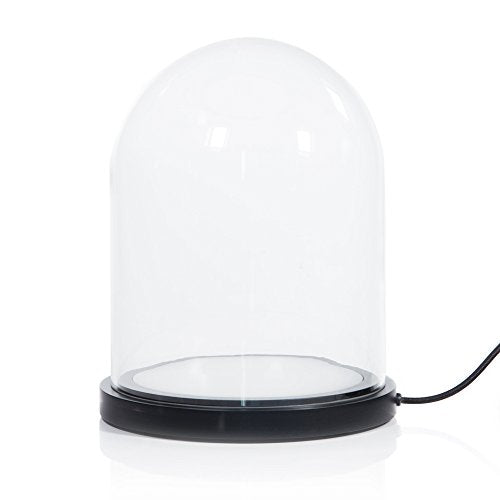 Suck Uk Light Bell Campana di Vetro con Base Luminosa 21.5x27x21.5 cm - Ilgrandebazar