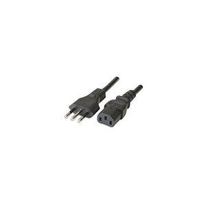 Manhattan ICOC 01-NC/10 Cavo di Alimentazione Nero 1 m IEC 320 Accoppiatore...