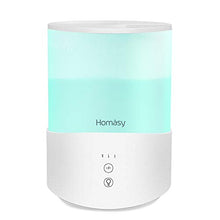 Carica l&#39;immagine nel visualizzatore di Gallery, Homasy Umidificatore Ambiente Bambini 2,5L, Ultrasuoni a Bianco - Ilgrandebazar