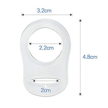 Carica l&#39;immagine nel visualizzatore di Gallery, 12 Pezzi Adattatore Per Clip Fittizio in silicone Trasparente, Adattatore...