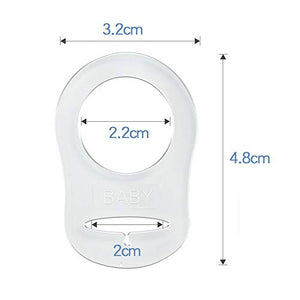 12 Pezzi Adattatore Per Clip Fittizio in silicone Trasparente, Adattatore...