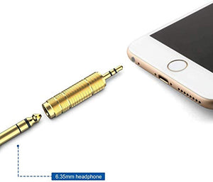 3,5mm Maschio a 6,35mm Femmina e 6,35 mm a 3,5 Adattatore...