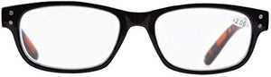 Eyekepper 5 Paia Occhiali da Lettura Vintage Vista +3.50, Nero-5pcs - Ilgrandebazar