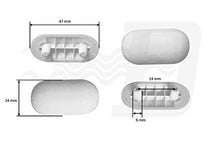 Carica l&#39;immagine nel visualizzatore di Gallery, KIT 4 Pz. PARACOLPI COPRIVASO TIPO IDEAL STANDARD SEDILE WC GOMMINI... - Ilgrandebazar